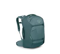 Osprey Farpoint Men's Travel Pack, 40L, Cascade Blue-Torrent Blue | carry on bag, laptop sleeve, personal item, work school travel, carry on travel, flight friendly, toiletry kit, Blue color