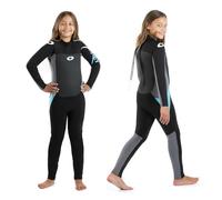 Osprey Girls' 5 Mm Full Length Winter Wetsuit for Kids, Black (schwarz blau), Large Short UK