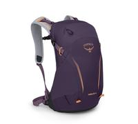 Osprey Hikelite Unisex Backpack, 26L, Purple Ink/Purple Dusk/Cheddar Orange, O/S