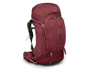 Osprey - Hiking backpack - Aura Ag 65 Berry Sorbet Red for Women - Size M/L Red M/L