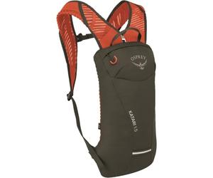 Osprey Katari 1.5L Men's Biking Backpack with Hydraulics Reservoir, Green Creek