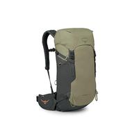 Osprey Kestrel LT 28L Men's Backpacking Backpack - Lightweight Hiking & Travel Bag with Waterproof Raincover, Olive Tan