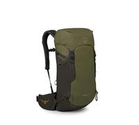 Osprey Kestrel LT 28L Men's Backpacking Backpack - Lightweight Hiking & Travel Bag with Waterproof Raincover, Moss Green