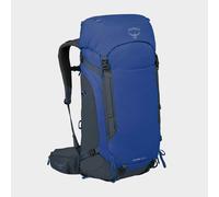 Osprey Kestrel LT 45L Men's Backpacking Backpack - Lightweight Hiking & Camping Bag with Waterproof Raincover, Rays Blue