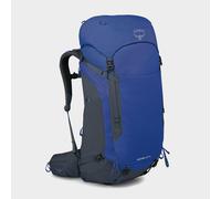 Osprey Kestrel LT 65L Men's Backpacking Backpack - Lightweight Hiking & Camping Bag with Waterproof Raincover, Rays Blue
