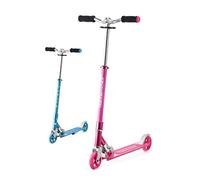 Osprey Kids Scooter | 2 Wheeled Folding Kick Scooter for Children Boys Girls with Adjustable Bar, Rear Brake and ABEC 5 Bearings, Multiple Colours