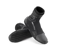 Osprey Kids Wetsuit Boots | 3mm Neoprene Boot for Watersports with Reinforced Toe and Heel, Multiple Sizes, Black