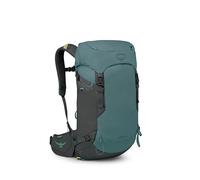 Osprey Kyte LT 28L Women's Backpacking Backpack - Lightweight Hiking & Travel Bag with Waterproof Raincover, Cascade Blue