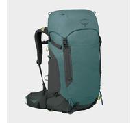 Osprey Kyte LT 45L Women's Backpacking Backpack - Lightweight Hiking & Camping Bag with Waterproof Raincover, Cascade Blue