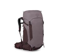 Osprey Kyte LT 45L Women's Backpacking Backpack - Lightweight Hiking & Camping Bag with Waterproof Raincover, Graphite Purple