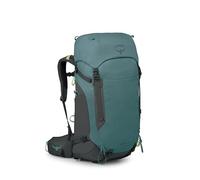 Osprey Kyte LT 45L Women's Backpacking Backpack - Lightweight Hiking & Camping Bag with Waterproof Raincover, Cascade Blue