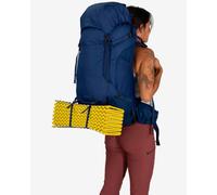 Osprey Kyte LT 65L Women's Backpacking Backpack - Lightweight Hiking & Camping Bag with Waterproof Raincover, Serenity Blue