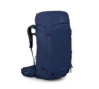 Osprey Kyte LT 65L Women's Backpacking Backpack - Lightweight Hiking & Camping Bag with Waterproof Raincover, Serenity Blue