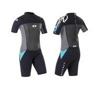 Osprey Ladies Shorty Wetsuit 3mm - Summer Neoprene Suit for Surfing, Swimming, Kayaking & Beach Use