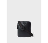 OSPREY LONDON Men's The Compass Small Leather Messenger in Black OSPREY LONDON Black