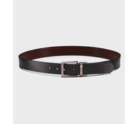 OSPREY LONDON Men's The Crawford 3.5cm Reversible Leather Belt | Size: 34 OSPREY LONDON Multicolor 34