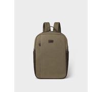 OSPREY LONDON Men's The Hunter Canvas & Leather Backpack in Khaki OSPREY LONDON Khaki