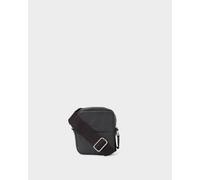 OSPREY LONDON Men's The Jacob Leather Phone Bag in Black OSPREY LONDON Black One Size