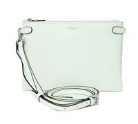 Osprey London Womens Madison Large Grainy Leather Crossbody Shoulder Bag in White