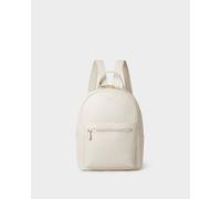 OSPREY LONDON Women's The Adaline Leather Backpack in Off-White OSPREY LONDON Off-White