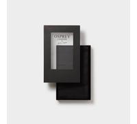 OSPREY LONDON Women's The Boxed Cotton Wrap in Black OSPREY LONDON Black One Size