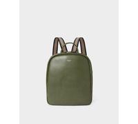 OSPREY LONDON Women's The Chiswick Leather Backpack in Khaki OSPREY LONDON Khaki