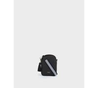 OSPREY LONDON Women's The Stella Leather Phone Bag in Black OSPREY LONDON Black One Size