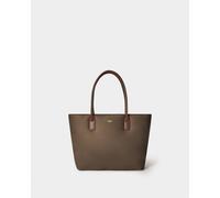 OSPREY LONDON Women's The Voyage Nylon Tote Bag in Chocolate OSPREY LONDON Chocolate One Size