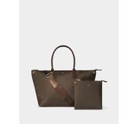 OSPREY LONDON Women's The Voyage Nylon Weekender Bag in Chocolate OSPREY LONDON Chocolate One Size