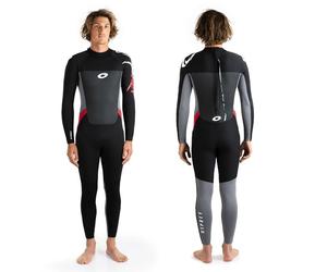 Osprey Men's Osp Long 5mm - Origin Full Length Wetsuit 5 mm, Red, S UK