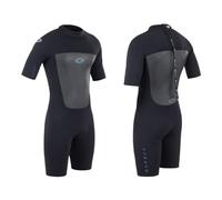 Osprey Men's Shorty 3 mm Summer Wetsuit, Adult Short Sleeve Neoprene Surfing Diving Wetsuit, Origin, Multiple Colours