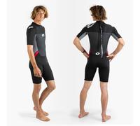 Osprey Men's Shorty 3 mm Summer Wetsuit, Adult Short Sleeve Neoprene Surfing Diving Wetsuit, Origin, Multiple Colours