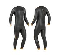 Osprey Men's WST0060 Trident, Triathlon Summer Full Length Wetsuit, 3MM Tri-Suit, S, Black, Small