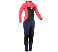 Osprey Origin 3mm Wetsuit, Neoprene Long Summer Kids Wetsuit, Boys and Girls Long Sleeve Wetsuit, S, Pink
