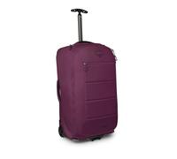 Osprey Ozone 2-Wheel 80L/27 Checked Luggage - Lightweight Rolling Bag with High Clearance Wheels - Travel Suitcase with Mesh Organization, Trolley Handle and Add-a-Bag Strap, Moody Burgundy