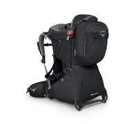 Osprey Poco Premium Child Carrier Backpack, Black - Deluxe Kid Carrier for Hiking with Built-in Sunshade, Removable Daypack, and Adjustable Fit - Premium Comfort for Parent and Child