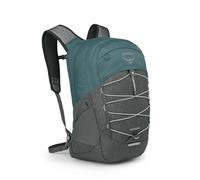 Osprey Quasar Unisex Backpack, 26L, Cascade Blue/Coal Grey Heather, O/S