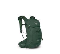 Osprey Raptor 14L Men's Mountain Biking Backpack with Hydraulics Reservoir, Tundra Green, One Size, 14l