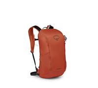 Osprey Skarab 18L Men's Hiking Backpack with Hydraulics Reservoir, Firestarter Orange