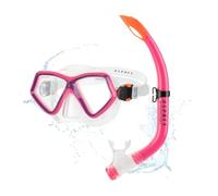 Osprey Snorkel Set with Mask and Snorkel Tube, Tempered Glass Lens, Silicone Skirt and Purge Valve, Snorkelling & Scuba Diving Gear for Kids