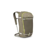 Osprey Soelden 25L Ski and Snowboard Backpack - Lightweight Men's Backcountry Pack - Avalanche Safety Access - Diagonal/A-Frame Ski Carry, Snowboard Carry - 100% Recycled Nylon, Olive Tan