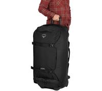Osprey Sojourn Shuttle 130 Wheeled Duffle/Suitcase, 130L Black