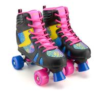 Osprey High Top Quad Skates - Fly Knit Roller Skates, 4 UK