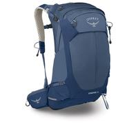 Osprey Stratos 24L Men's Hiking Backpack - Adjustable Daypack with Waterproof Raincover & Bottle Pockets, Nirvana Blue