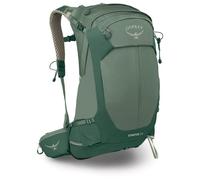 Osprey Stratos 24L Men's Hiking Backpack - Adjustable Daypack with Waterproof Raincover & Bottle Pockets, Pine Leaf