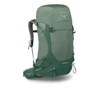 Osprey Stratos 44L Men's Hiking Backpack - Lightweight Backpacking Pack with Waterproof Raincover - Camping Bag, Pine Leaf
