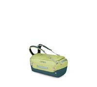 Osprey Transporter 40L Lightweight Travel Duffel Backpack - Water Resistant Gear Bag for Men and Women, Glow Dew-torrent Blue, One Size, 40l