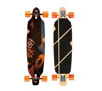 Osprey | Twin Tip Longboard, 39inch Complete Skateboard, 7-Ply Canadian Maple, For Kids Adults and Beginners, Nexus, Multiple Colours