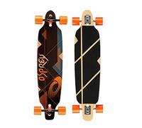 Osprey | Twin Tip Longboard, 39inch Complete Skateboard, 7-Ply Canadian Maple, For Kids Adults and Beginners, Nexus, Multiple Colours
