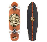 Osprey Twin Top Longboard, Canadian Maple Deck Longboard Skateboard for Boys and Girls, Multiple Colours,27.75 Inch